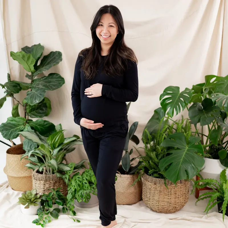 Women's Jogger Pajama Set In Midnight 3