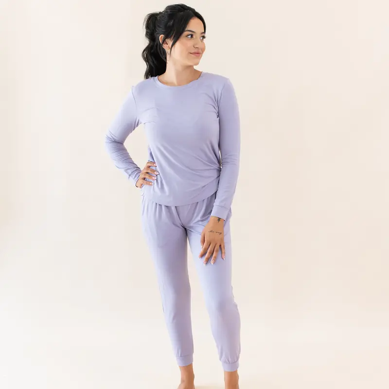 Women's Jogger Pajama Set In Taro 1