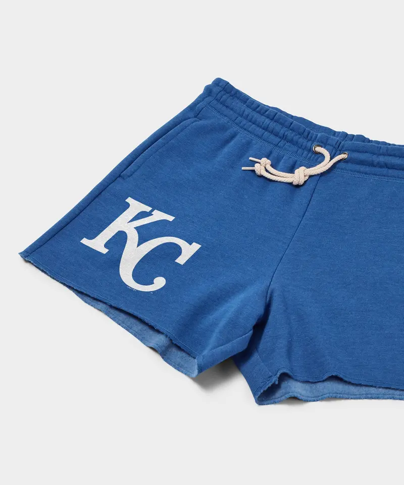 Women's Kansas City Royals Cap Logo '69 Sweat Shorts 2