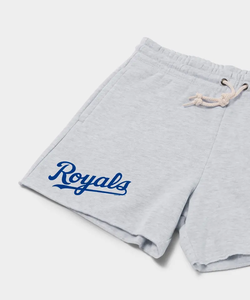 Women's Kansas City Royals Jersey Logo '06 Sweat Shorts 2