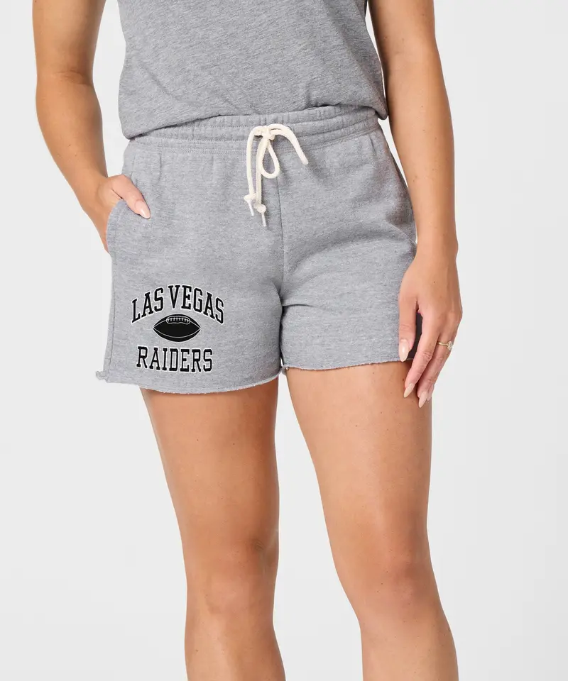 Women's Las Vegas Raiders Gridiron Sweat Shorts 3