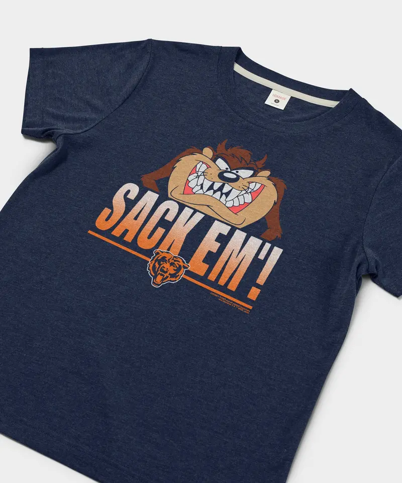 Women's Looney Tunes Taz Sack Em' X Chicago Bears 2