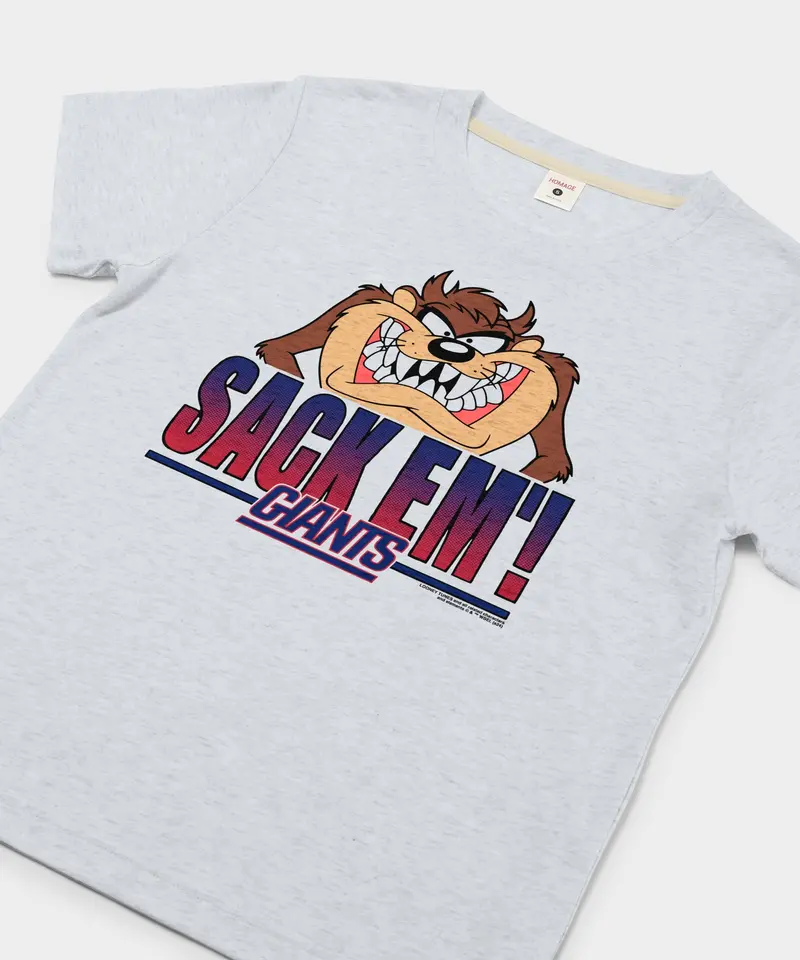 Women's Looney Tunes Taz Sack Em' X New York Giants 2