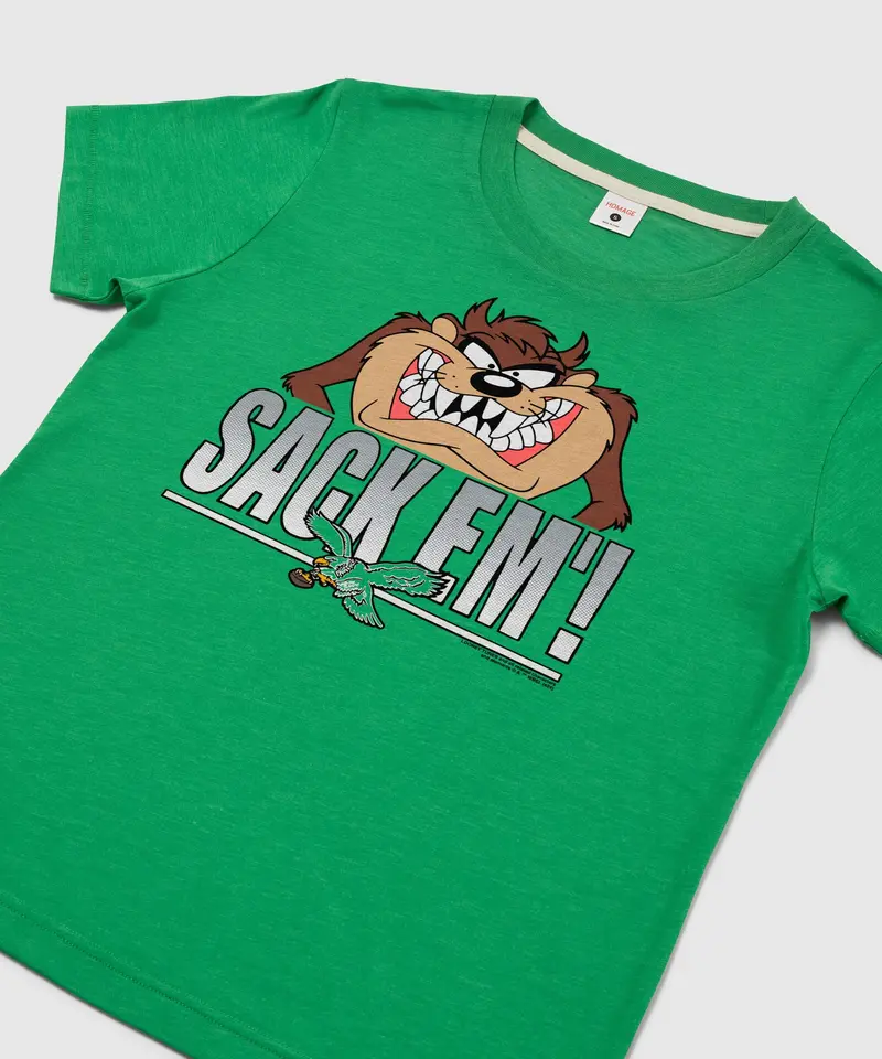Women's Looney Tunes Taz Sack Em' X Philadelphia Eagles 2