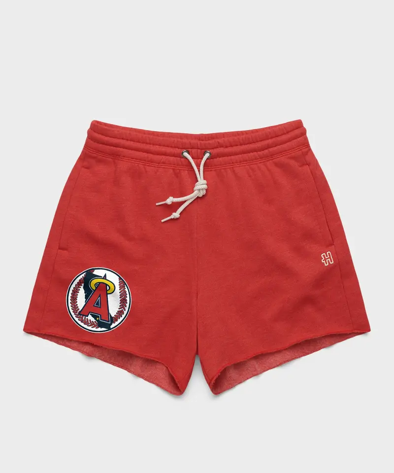 Women's Los Angeles Angels '86 Sweat Shorts 1