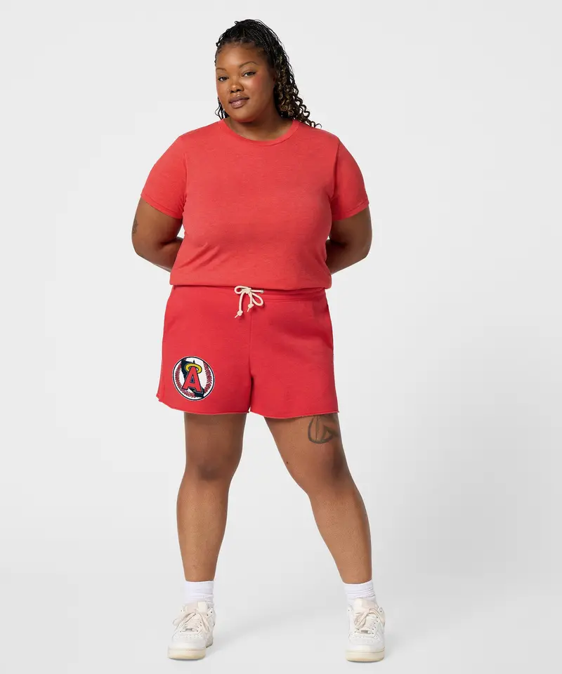 Women's Los Angeles Angels '86 Sweat Shorts 5