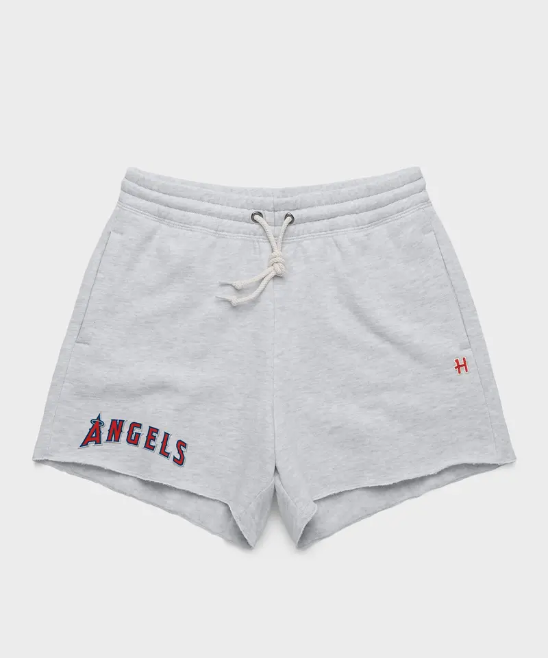 Women's Los Angeles Angels Jersey Logo '12 Sweat Shorts 1