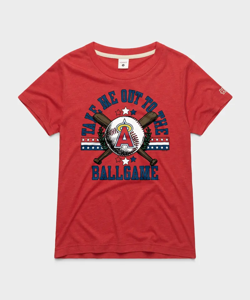 Women's Los Angeles Angels Take Me Out To The Ballgame 1