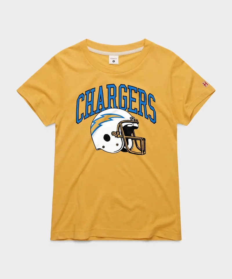 Women's Los Angeles Chargers Helmet Retro 1
