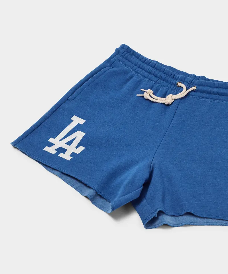 Women's Los Angeles Dodgers Cap Logo '12 Sweat Shorts 2