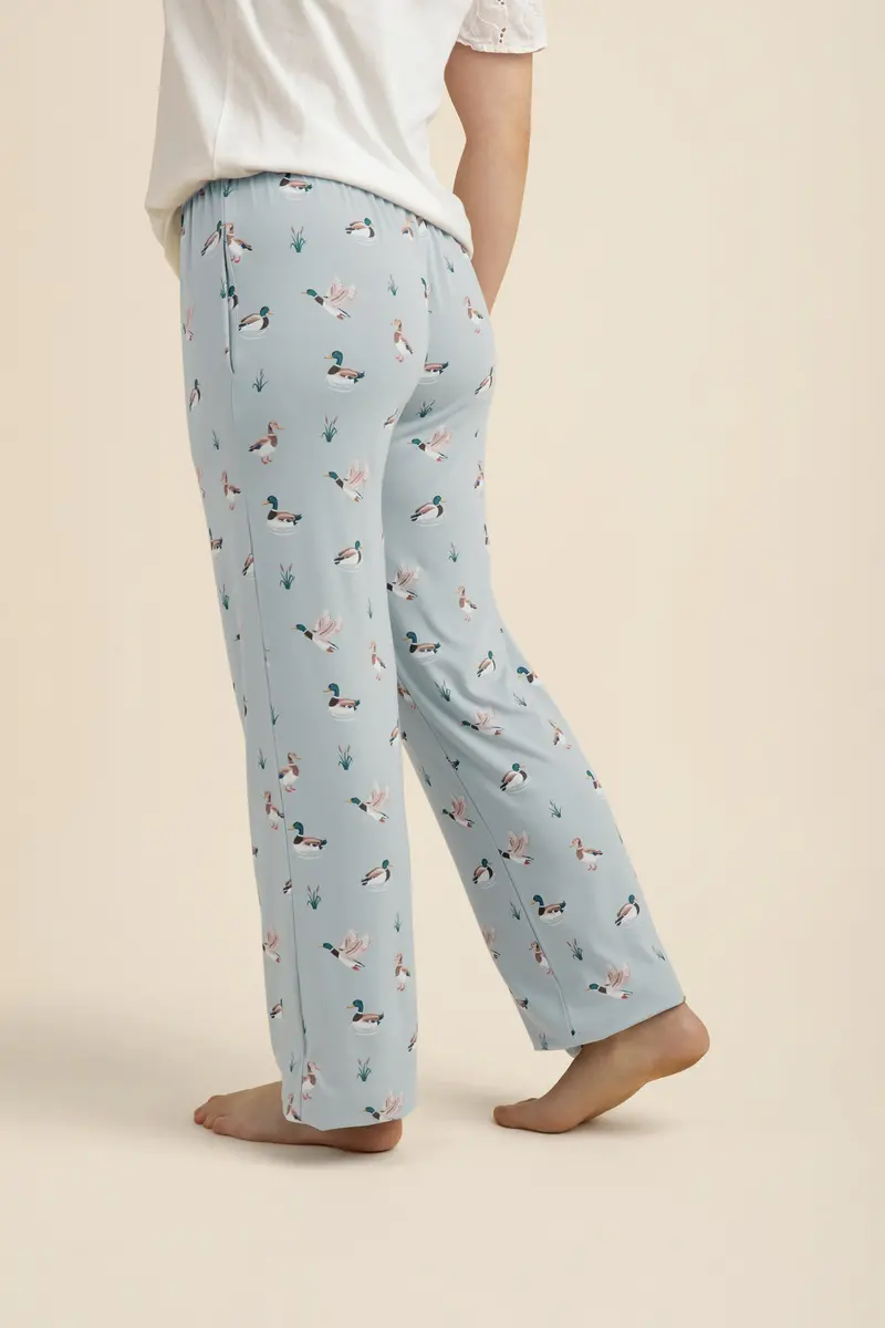 Women's Lounge Pants In Mallard Duck 3