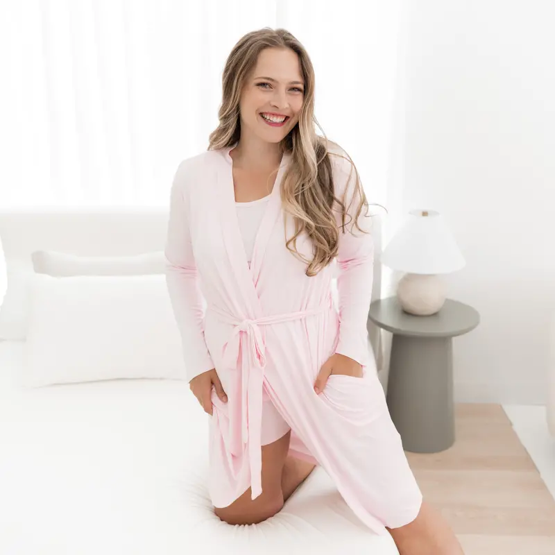Women’S Lounge Robe In Sakura 3