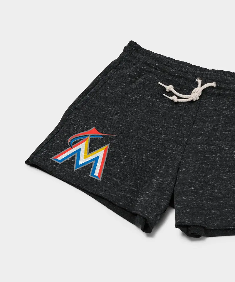 Women's Miami Marlins '17 Sweat Shorts 2