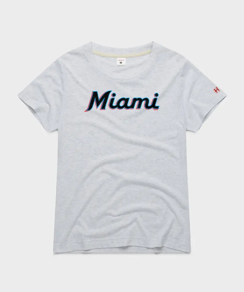Women's Miami Marlins Jersey Logo '19 1