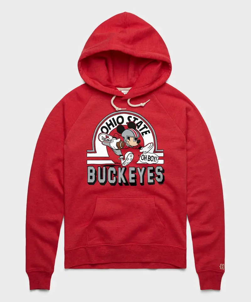 Women's Mickey Mouse X Ohio State Hoodie 1