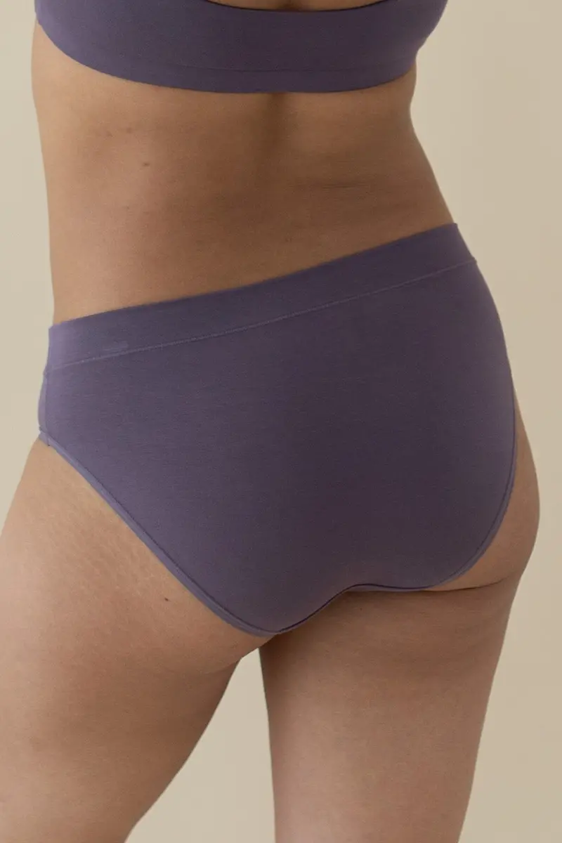 Women's Midi Brief In Currant 1