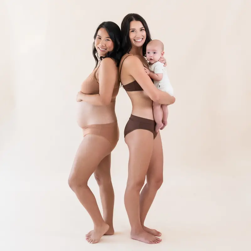 Women's Midi Brief In Latte 4