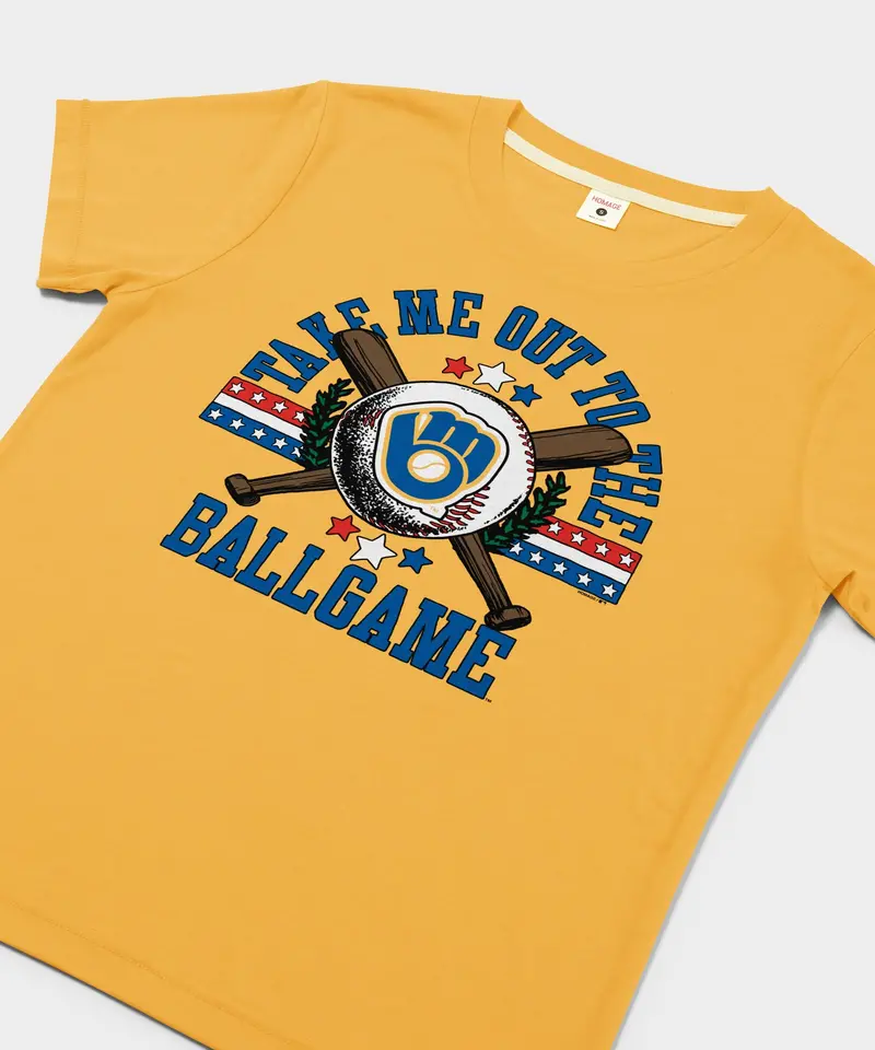 Women's Milwaukee Brewers Take Me Out To The Ballgame 2