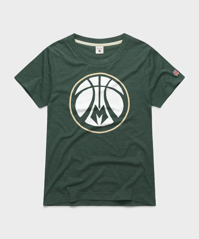 Women's Milwaukee Bucks Alt Logo 1