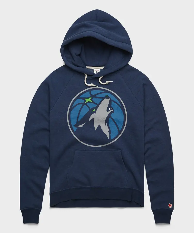 Women's Minnesota Timberwolves Logo Hoodie 1