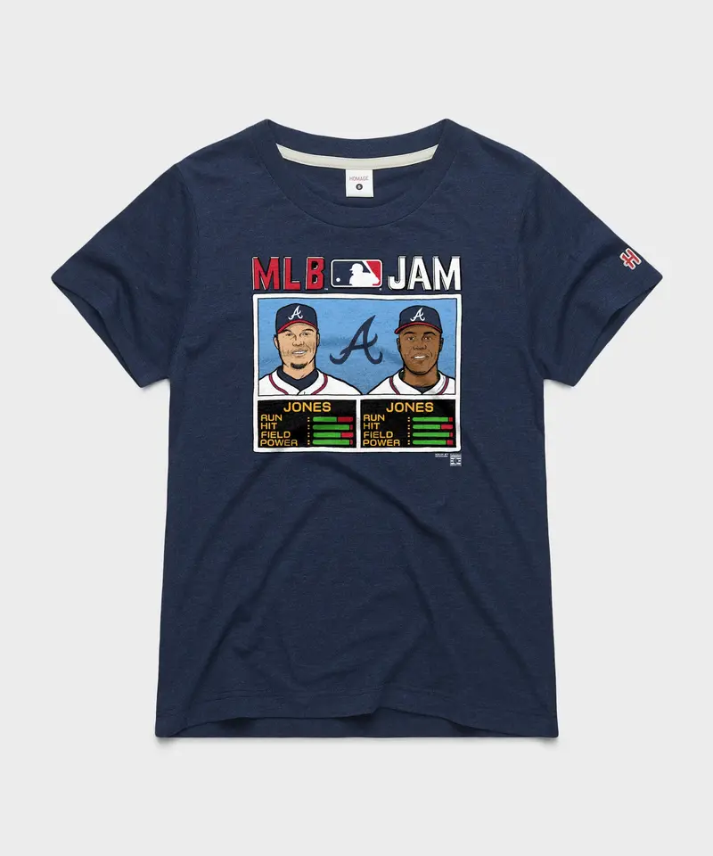 Women's Mlb Jam Braves Jones And Jones 1