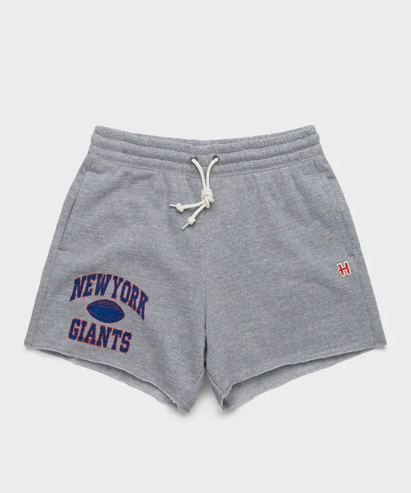 Women's New York Giants Gridiron Sweat Shorts 1