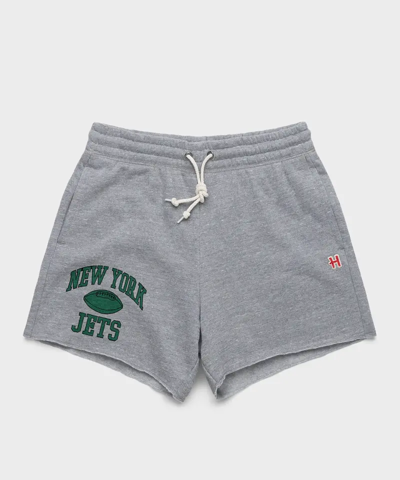 Women's New York Jets Gridiron Sweat Shorts 1