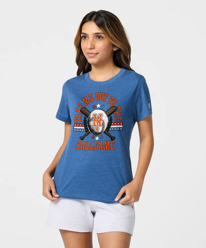 Women's New York Mets Take Me Out To The Ballgame 3
