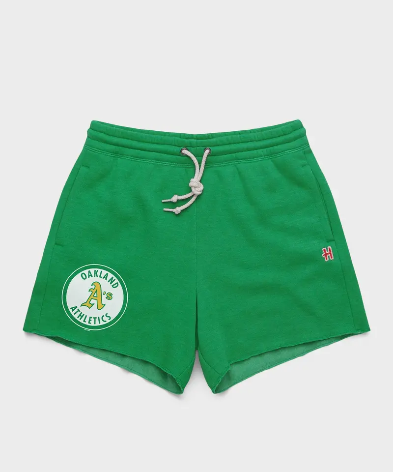 Women's Oakland Athletics '82 Sweat Shorts 1