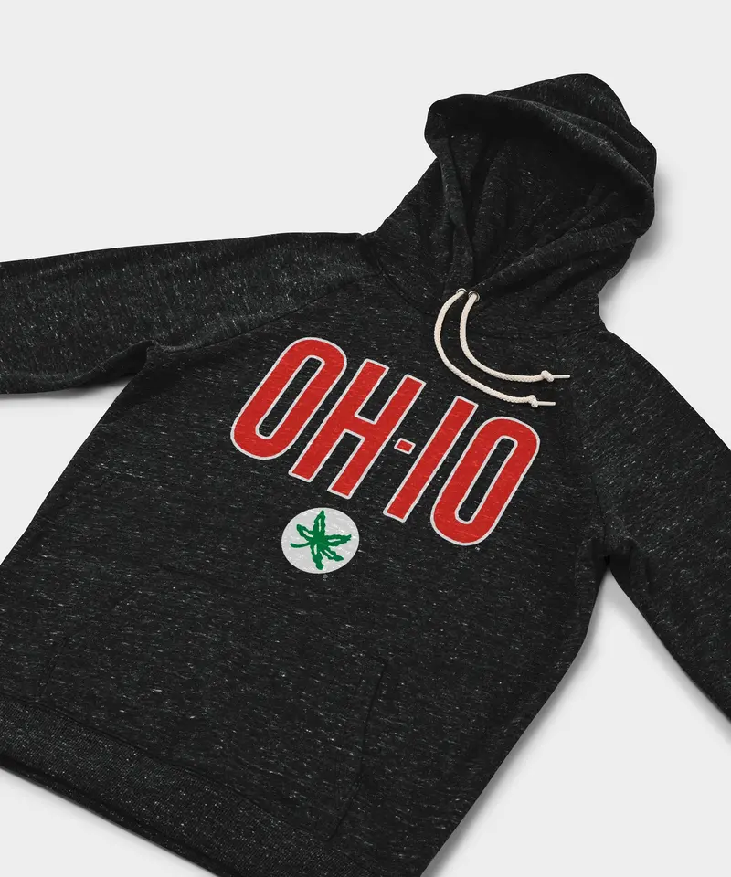Women's Oh-Io Buckeye Leaf Hoodie 2