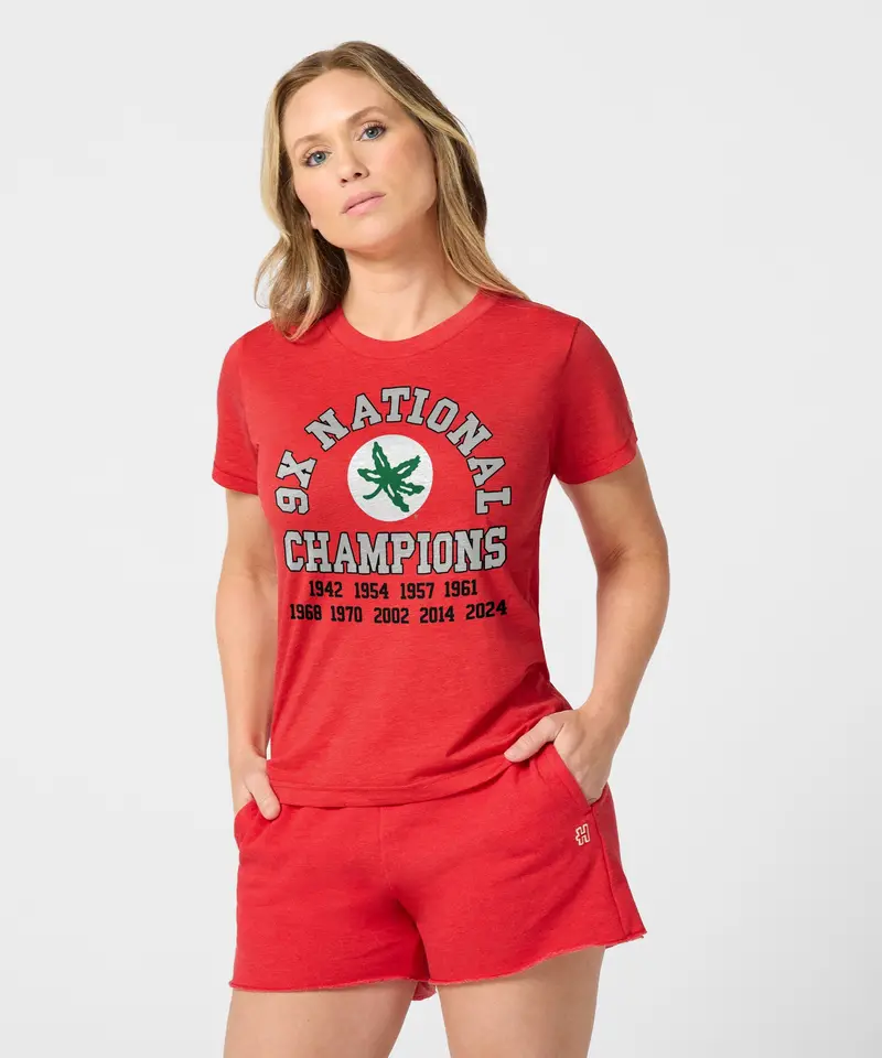 Women's Ohio State 9X National Champions 3