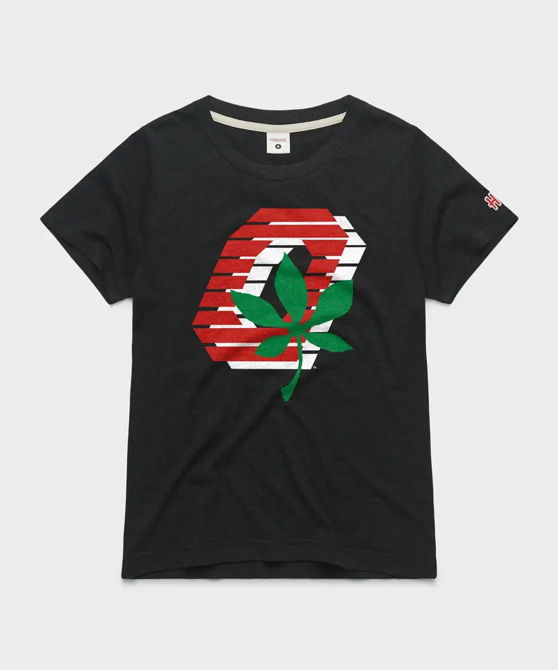 Women's Ohio State Buckeye Leaf 1