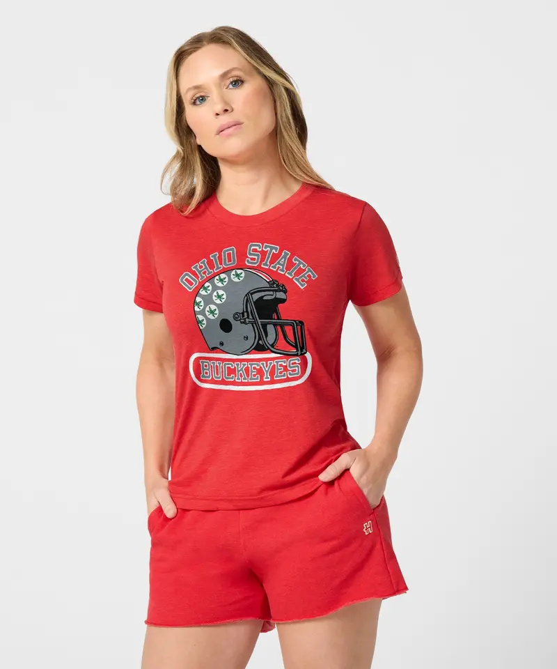 Women's Ohio State Buckeyes Helmet 3