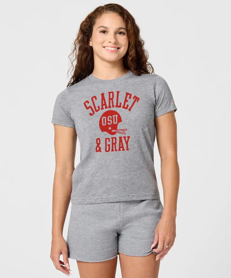 Women's Osu Scarlet And Gray 3