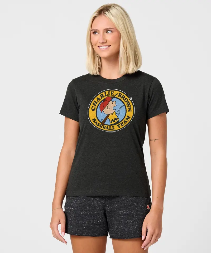 Women's Peanuts Charlie Brown Baseball Team 3