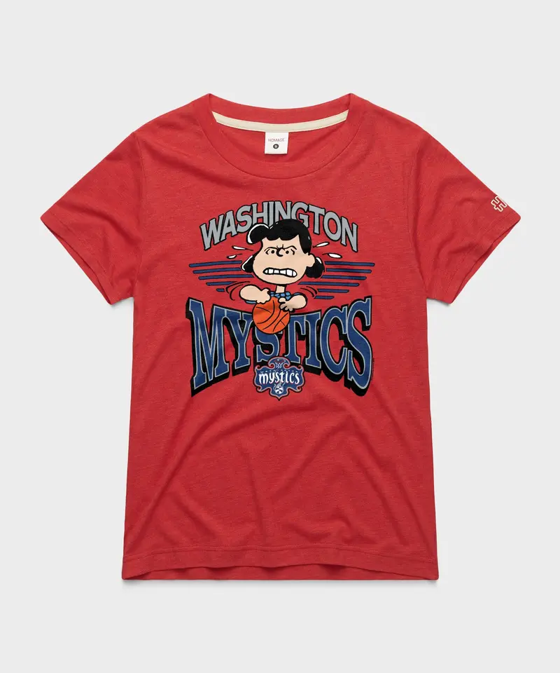 Women's Peanuts Lucy X Washington Mystics 1