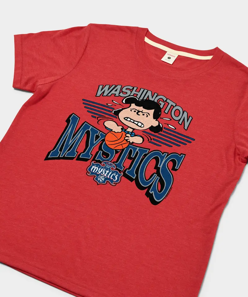 Women's Peanuts Lucy X Washington Mystics 2