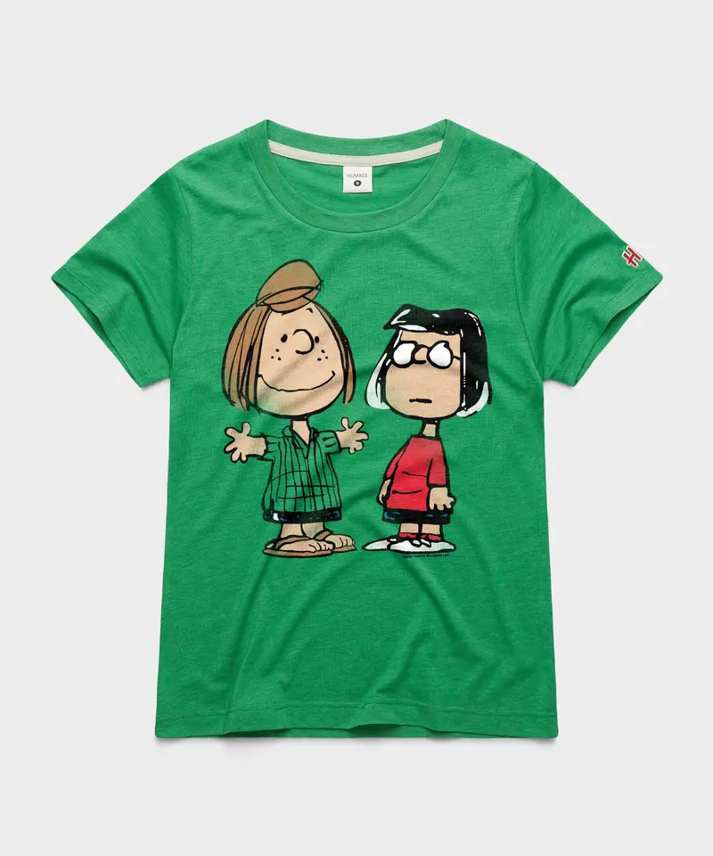 Women's Peanuts Peppermint Patty And Marcie Character 1
