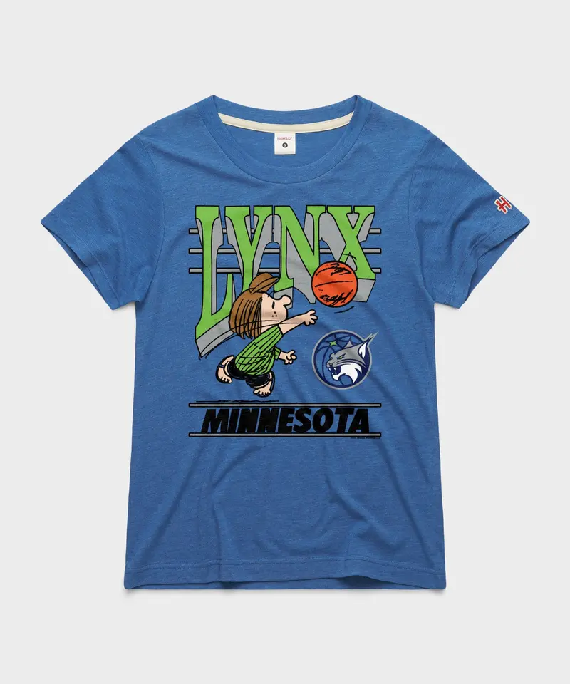 Women's Peanuts Peppermint Patty X Minnesota Lynx 1