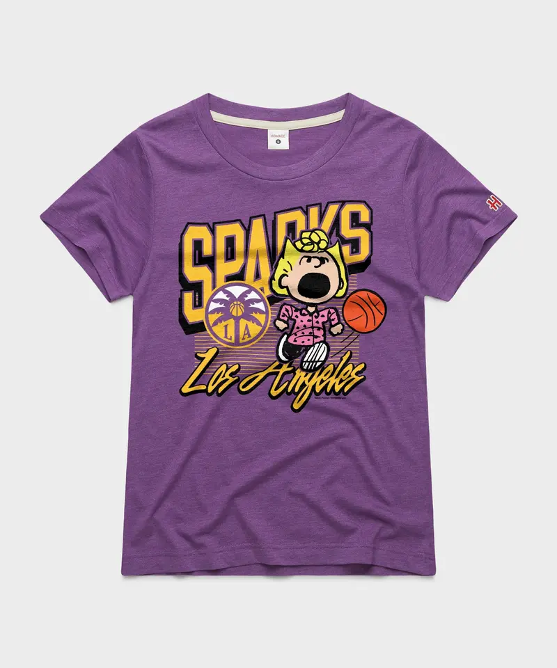 Women's Peanuts Sally X Los Angeles Sparks 1