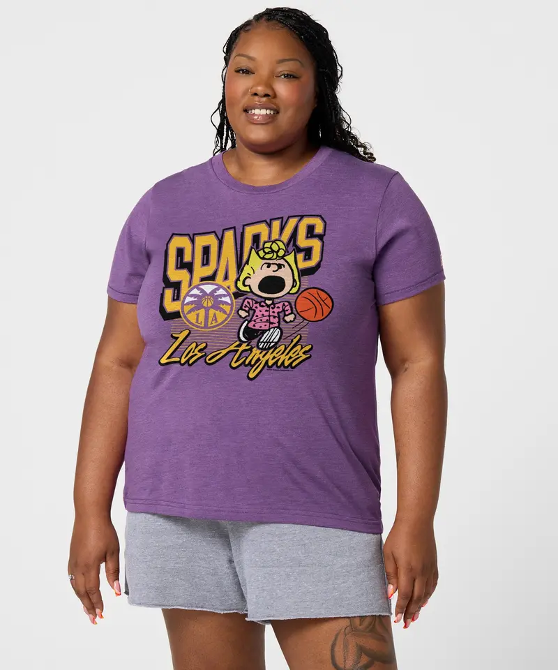 Women's Peanuts Sally X Los Angeles Sparks 3