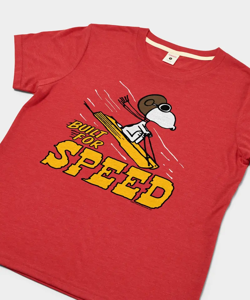 Women's Peanuts Snoopy Built For Speed 2