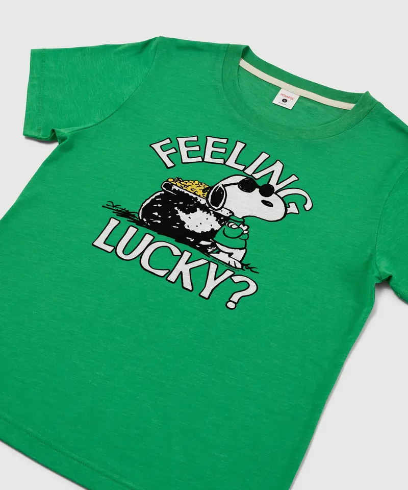 Women's Peanuts Snoopy Feeling Lucky 2