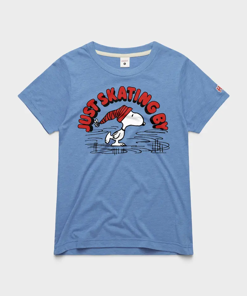 Women's Peanuts Snoopy Just Skating By 1