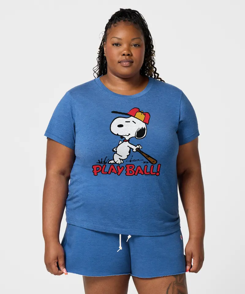 Women's Peanuts Snoopy Play Ball 3