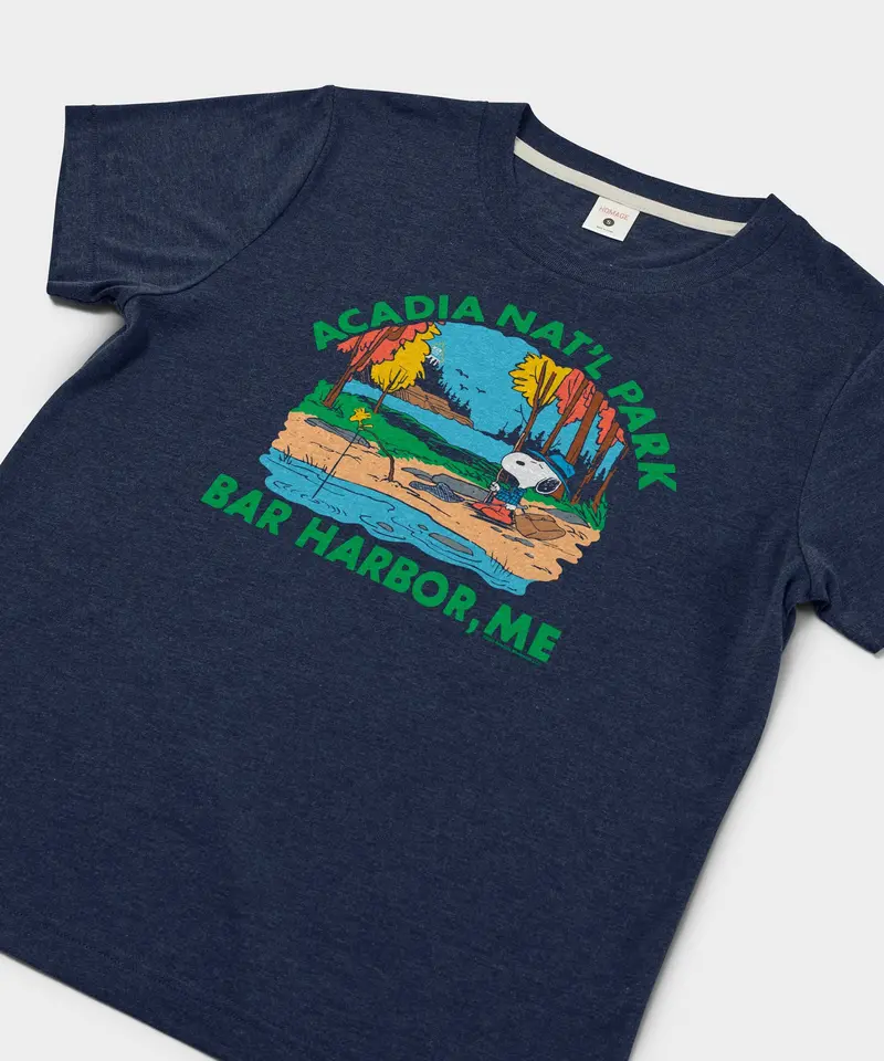 Women's Peanuts Snoopy X Acadia National Park 2