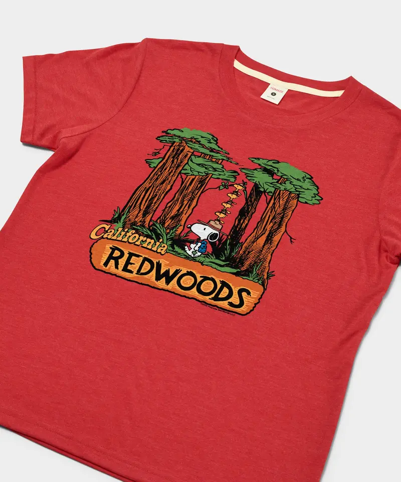 Women's Peanuts Snoopy X California Redwoods 2