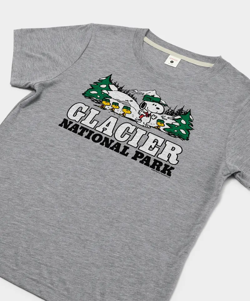 Women's Peanuts Snoopy X Glacier National Park 2