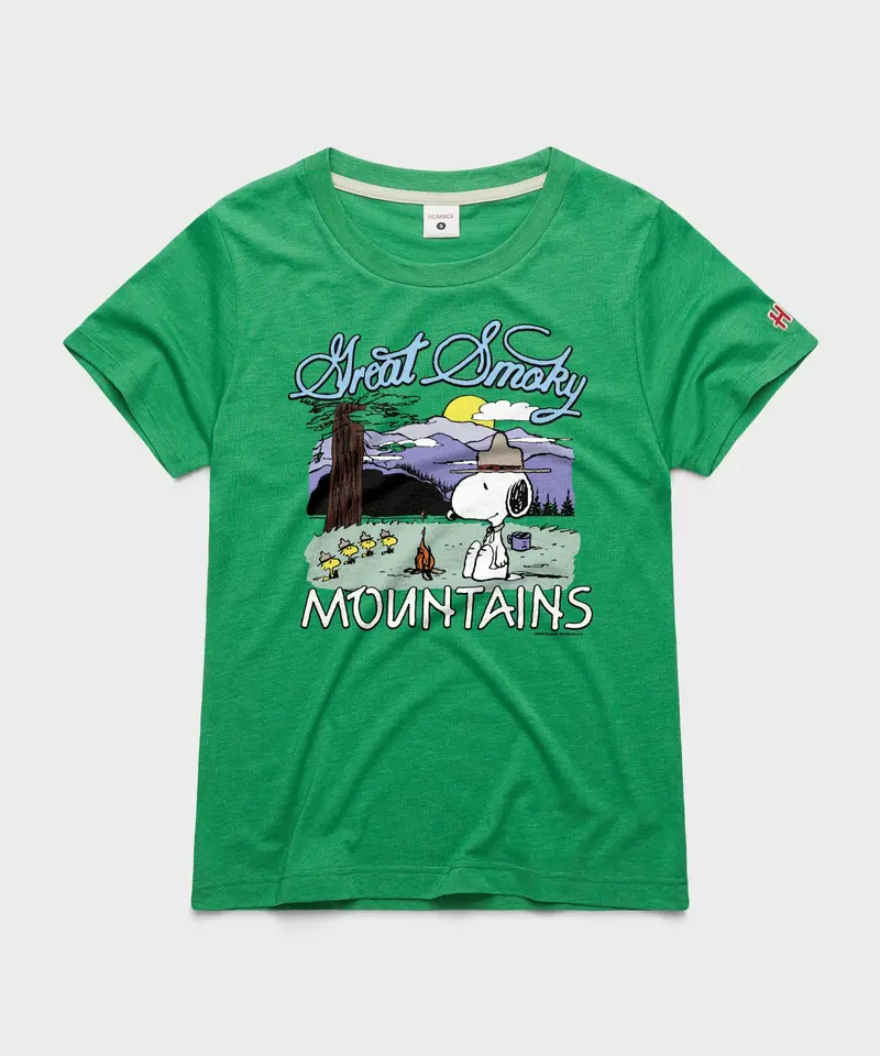 Women's Peanuts Snoopy X Great Smoky Mountains National Park 1