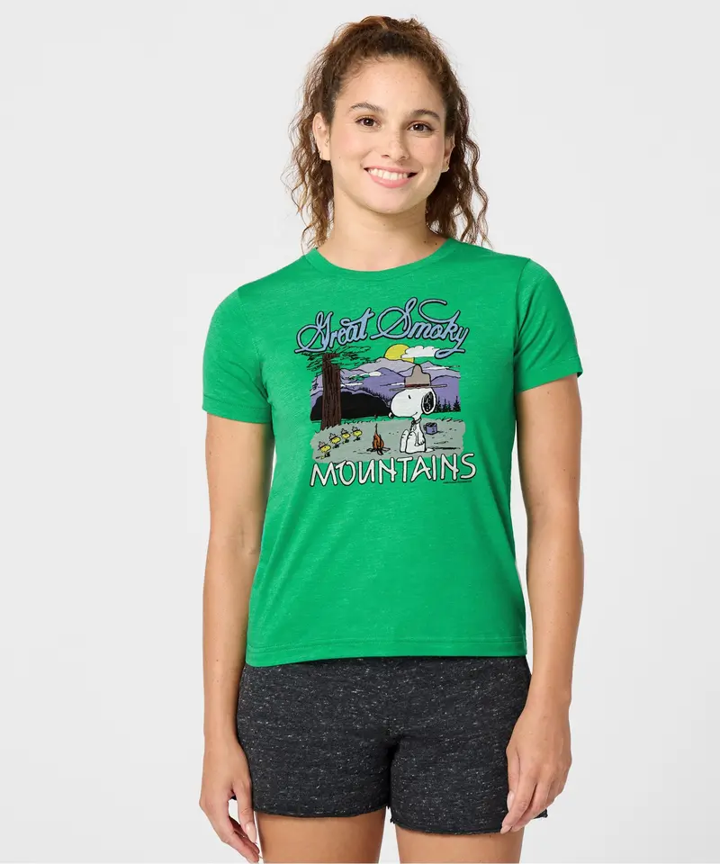 Women's Peanuts Snoopy X Great Smoky Mountains National Park 3